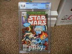 Star Wars 5 cgc 9.8 Marvel 1977 A New Hope movie adaptation MINT WHITE pgs Lucus