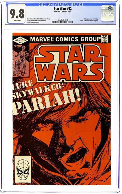 Star Wars #62d Cgc 9.8 1982 4563631019