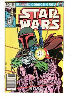 Star Wars #68 (1983) Grade 8.5 Iconic Boba Fett Cover Marvel Newsstand