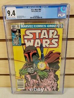 Star Wars #68 1983 MARVEL Comics 1st Mandalorians CGC 9.4