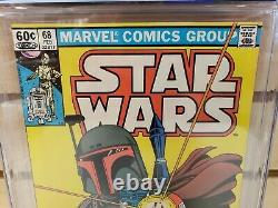 Star Wars #68 1983 MARVEL Comics 1st Mandalorians CGC 9.4