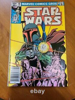 Star Wars 68, 1983, The Search Begins. Boba Fett Cover, 7.0F/VF