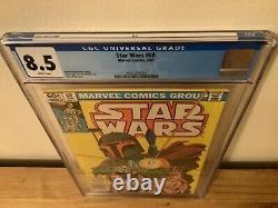 Star Wars #68 1st Appearance of the Mandalorian CGC 8.5 Marvel Comics