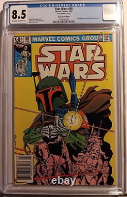 Star Wars #68 CGC 8.5 RARE MARK JEWELERS Mandalorian 1st Appearance 1980