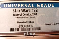 Star Wars #68 CGC 8.5 RARE MARK JEWELERS Mandalorian 1st Appearance 1980