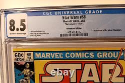 Star Wars #68 CGC 8.5 RARE MARK JEWELERS Mandalorian 1st Appearance 1980