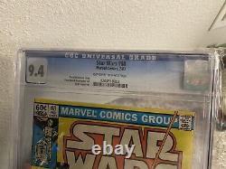 Star Wars 68 CGC 9.4 Boba Fett Mandalorian Marvel Disney Vintage This Is The Way