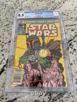 Star Wars # 68 CGC Graded 8.5 Marvel Comic Book Boba Fett Mandalore 1983 JH10 Star Wars # 68 CGC Graded 8.5 Marvel Comic Book Boba Fett Mandalore 1983 JH10
