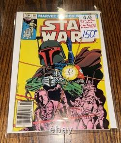 Star Wars #68 Comic Newsstand Edition +? CPV 1982 Marvel 1st Mandalorian