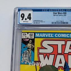 Star Wars #68 Marvel Comics 1983 CGC 9.4 Mandalorian