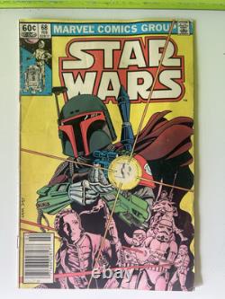 Star Wars #68 (Marvel Comics February 1983) VG+ Boba Fett Newsstand Mandalorian