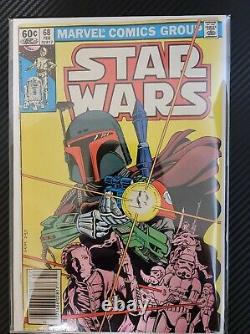 Star Wars #68 Newsstand First Mandalorian Marvel Comics 1980