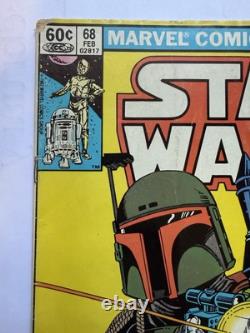 Star Wars #68 Newsstand (Marvel Comics 1983) Boba Fett App. 1st Mandalorians Star Wars #68 Newsstand (Marvel Comics 1983) Boba Fett App. 1st Mandalorians