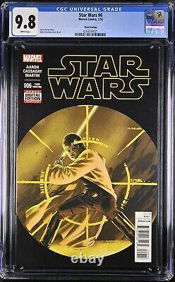 Star Wars #6 CGC 9.8 RARE 3rd Print 1st full app Sana Starros Solo 2016 Marvel