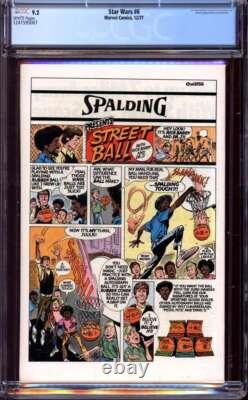 Star Wars #6 Cgc 9.2 White Pages // Part 6 Of A New Hope Marvel 1977