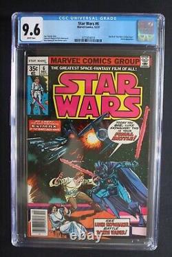Star Wars #6 DARTH VADER vs LUKE 1977 1st Marvel DAVE STEVENS 1st Print CGC 9.6