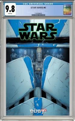 Star Wars #6 Luke Ross Variant 125 Cgc 9.8 Nm Presale 10/1