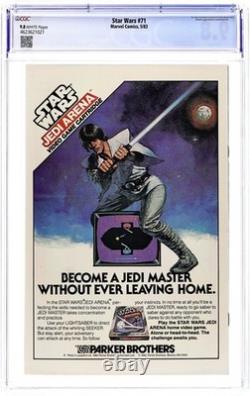 Star Wars #71 CGC 9.8 1983 4623621021