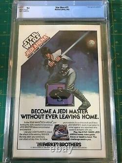 Star Wars #71 Cgc 9.4 White Pages (1983) Key 1st App. Bossk Newsstand