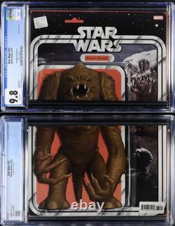 Star Wars #73 John Tyler Christopher Rancor Action Figure Variant CGC 9.8