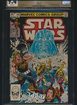 Star Wars 74 Marvel 1983 CGC 9.4 white pgs Luke Leia Vader Winnipeg Pedigree