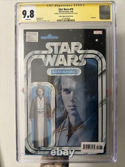 Star Wars #75 Action Figure Variant signed Hayden Christensen Anakin -CGC 9.8 SS