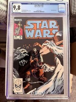 Star Wars #78 (1977) CGC 9.8 NM/MT White Pages Marvel, 1983 1st Print