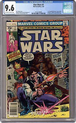 Star Wars #7 1st Printing CGC 9.6 1978 4172135009