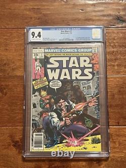 Star Wars #7 CGC 9.4 Expanded Universe Story 1978 Marvel Comics Newsstand 1st Ap