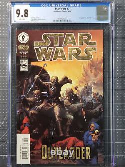 Star Wars #7 CGC 9.8 1st APP of AURRA SING & Sharad Hett Dark Horse 1999