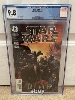 Star Wars #7 (Dark Horse 1999) 1st Appearance Aurra Sing CGC 9.8 Star Wars #7 (Dark Horse 1999) 1st Appearance Aurra Sing CGC 9.8