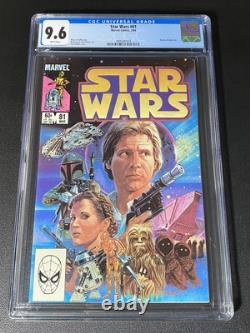 Star Wars #81 CGC 9.6 March 1984 Marvel Return of Boba Fett Tom Palmer Cover