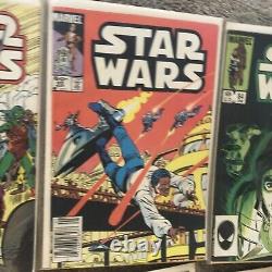 $ Star Wars 81 NEWSSTAND Marvel Comics Escapes Sarlaccc Pit 1984 LOT OF 20