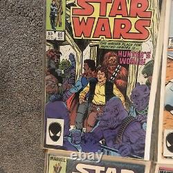 $ Star Wars 81 NEWSSTAND Marvel Comics Escapes Sarlaccc Pit 1984 LOT OF 20