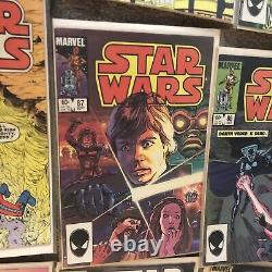 $ Star Wars 81 NEWSSTAND Marvel Comics Escapes Sarlaccc Pit 1984 LOT OF 20