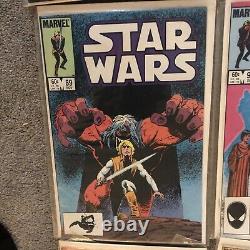 $ Star Wars 81 NEWSSTAND Marvel Comics Escapes Sarlaccc Pit 1984 LOT OF 20