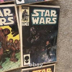 $ Star Wars 81 NEWSSTAND Marvel Comics Escapes Sarlaccc Pit 1984 LOT OF 20