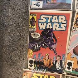 $ Star Wars 81 NEWSSTAND Marvel Comics Escapes Sarlaccc Pit 1984 LOT OF 20