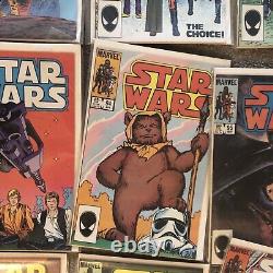 $ Star Wars 81 NEWSSTAND Marvel Comics Escapes Sarlaccc Pit 1984 LOT OF 20