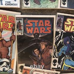 $ Star Wars 81 NEWSSTAND Marvel Comics Escapes Sarlaccc Pit 1984 LOT OF 20