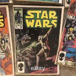 $ Star Wars 81 NEWSSTAND Marvel Comics Escapes Sarlaccc Pit 1984 LOT OF 20