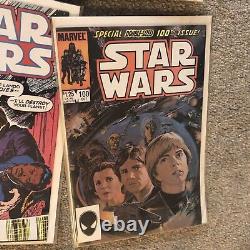 $ Star Wars 81 NEWSSTAND Marvel Comics Escapes Sarlaccc Pit 1984 LOT OF 20