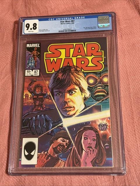 Star Wars #87, Cgc 9.8 White Pages, App. Kiro, Rik Duel, Chihdo, Marvel 1984