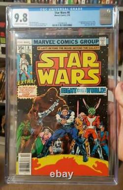 Star Wars #8 1978 Cgc 9.8 1st Jaxxon Jim Doshun Cloud Starkiller Kid Hedji Rare