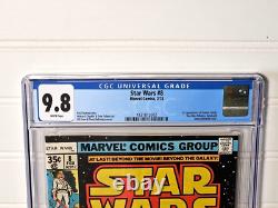 Star Wars #8 CGC 9.8 Marvel 1st App Jaxxon, Amaiza Foxtrain, Hedji, Starkiller