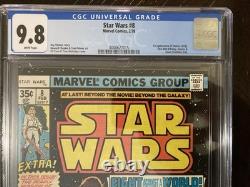 Star Wars #8 CGC 9.8 White Pages