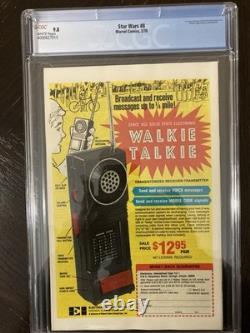 Star Wars #8 CGC 9.8 White Pages