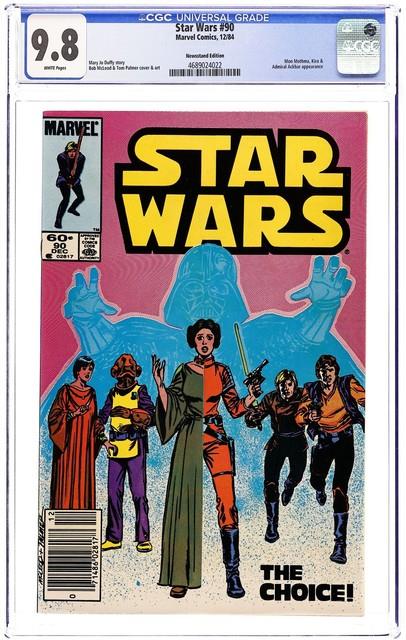 Star Wars #90n Cgc 9.8 Newsstand 1984 4689024022