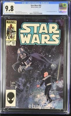 Star Wars 92 CGC 9.8? 1st Jan Duursema Cover, Marvel 1985