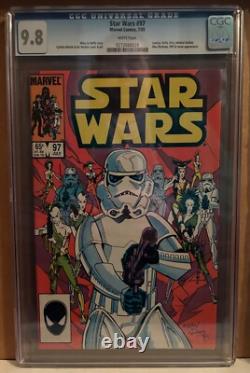 Star Wars 97 CGC 9.8 Marvel 1985 White Pages